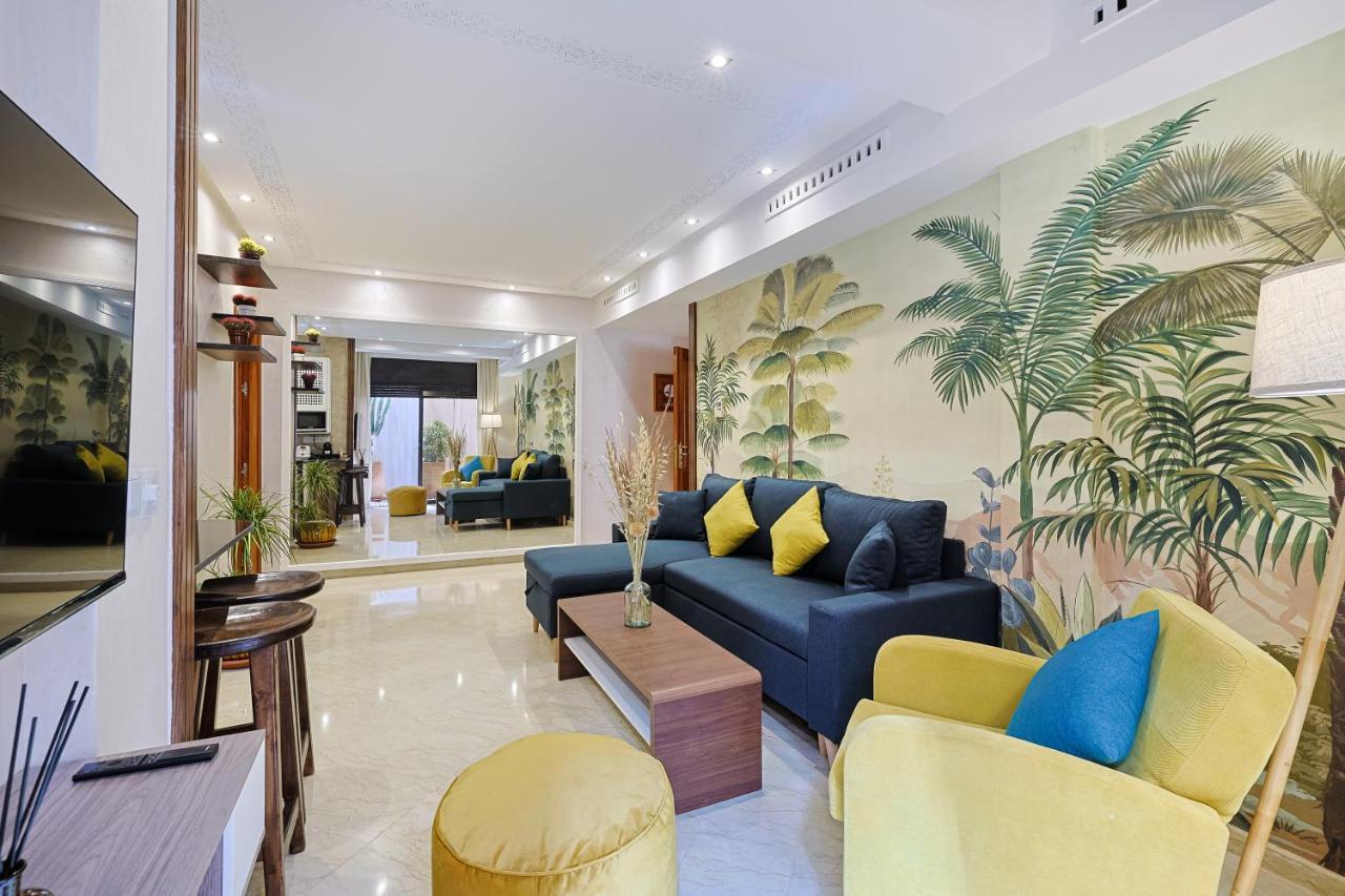 Oasis - Appartement Authentique A Gueliz Marrakesh Luaran gambar