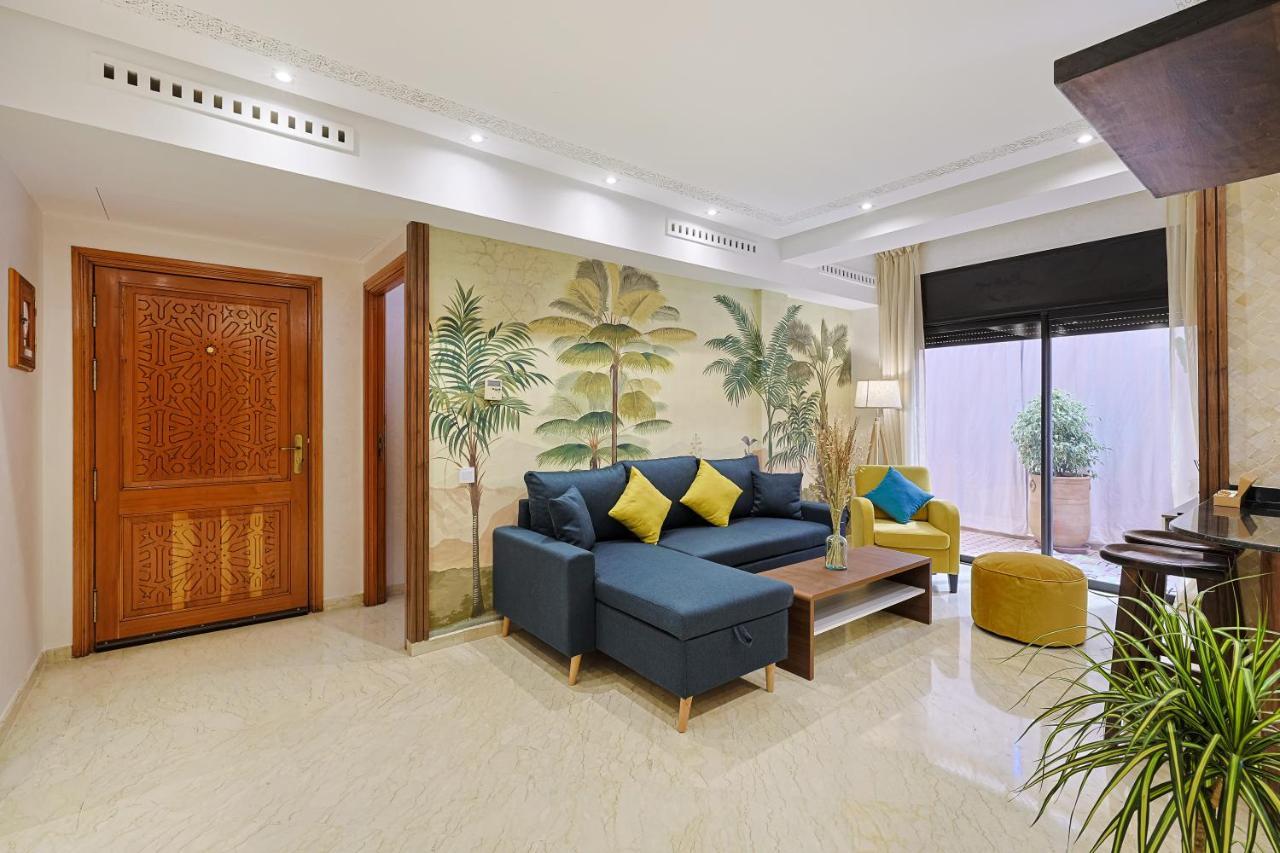 Oasis - Appartement Authentique A Gueliz Marrakesh Luaran gambar