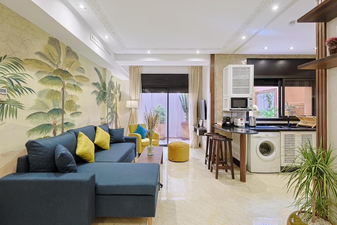 Oasis - Appartement Authentique A Gueliz Marrakesh Luaran gambar