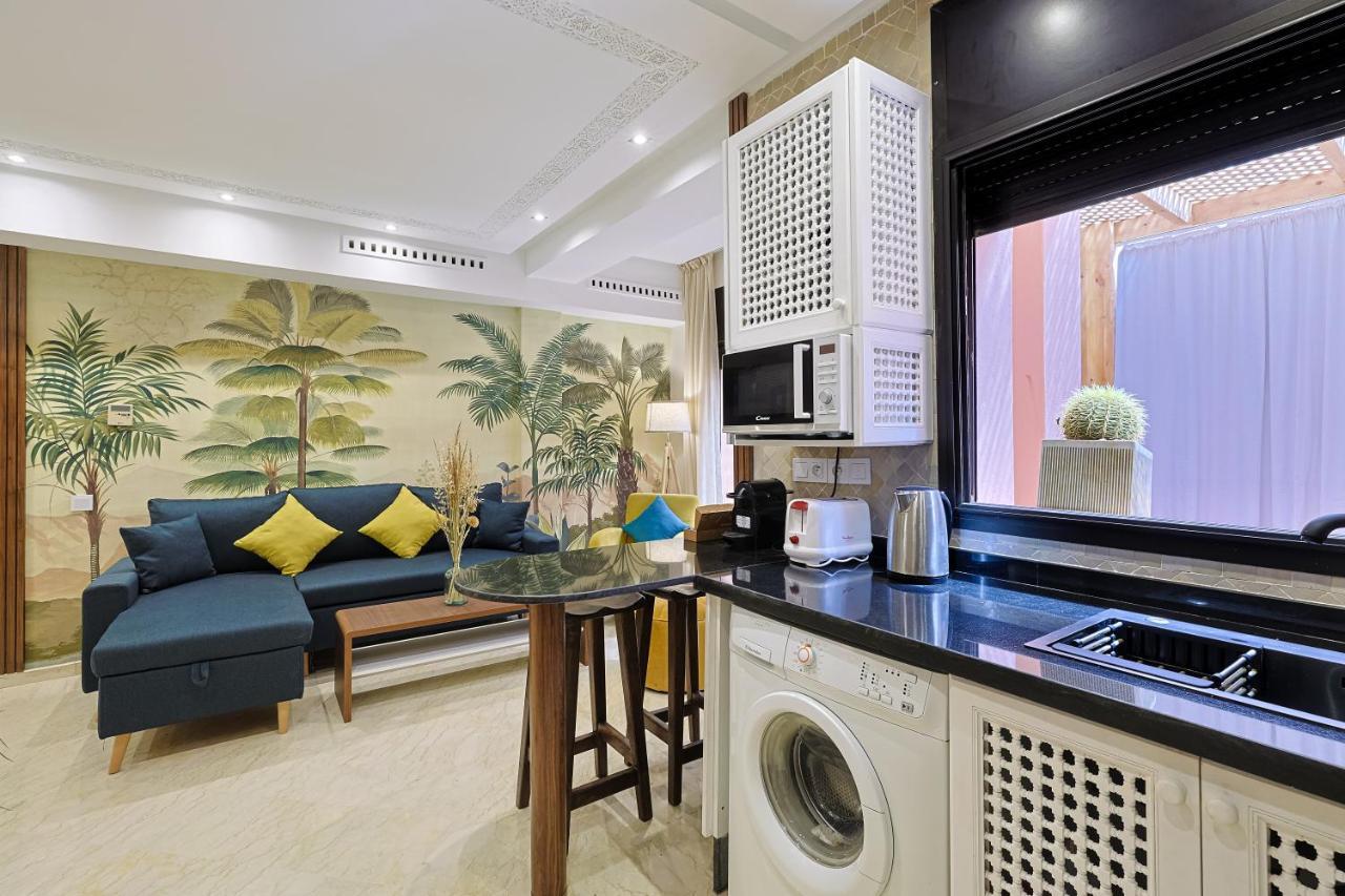 Oasis - Appartement Authentique A Gueliz Marrakesh Luaran gambar